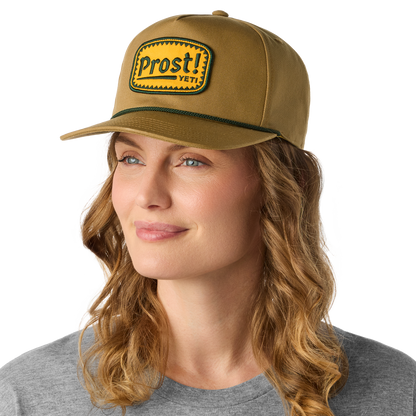 YETI YETI™ Prost! Cap mit Seildetail und flacher Krempe Brown