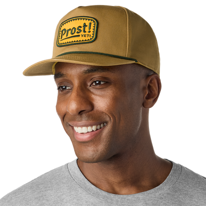 YETI YETI™ Prost! Cap mit Seildetail und flacher Krempe Brown