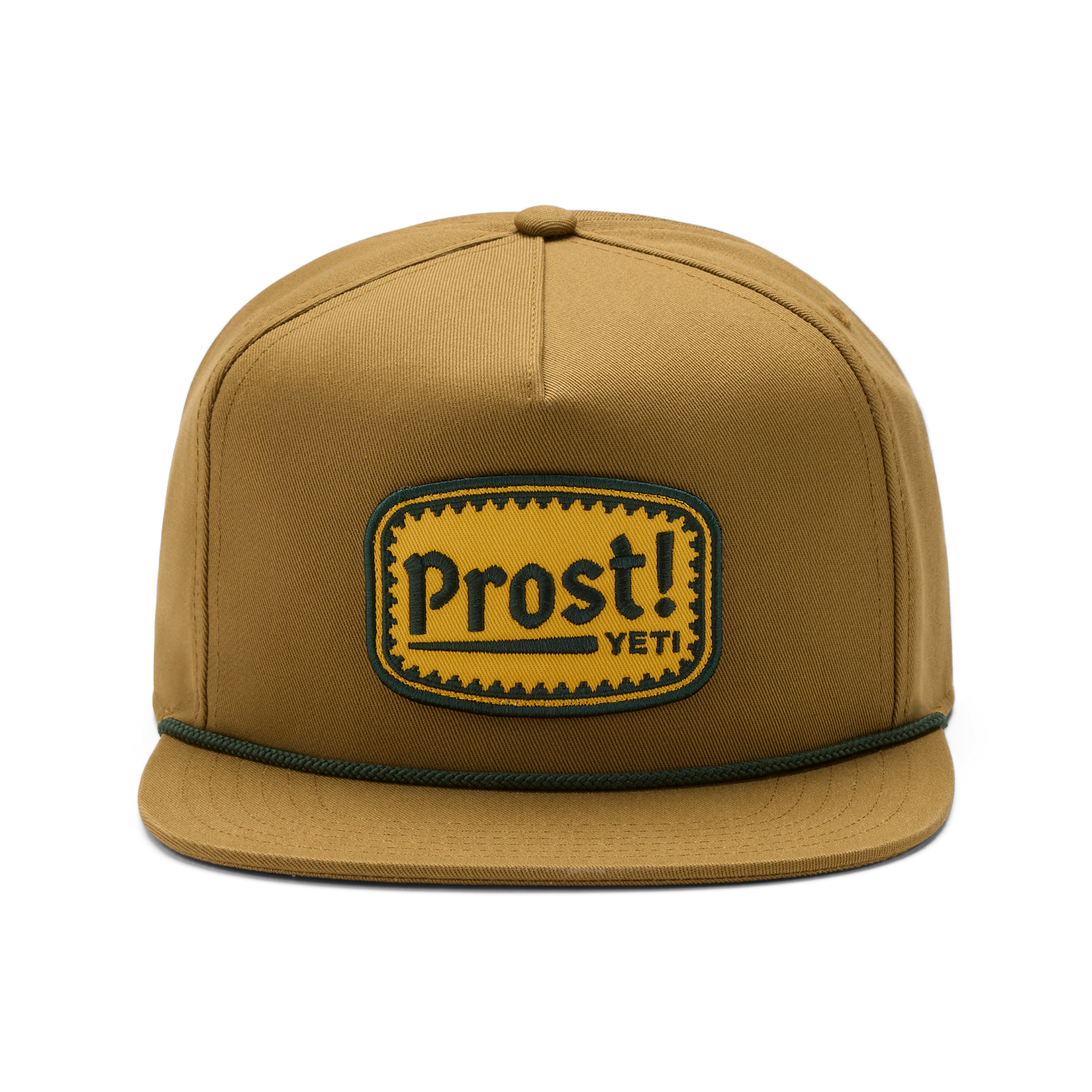 YETI YETI™ Prost! Cap mit Seildetail und flacher Krempe Brown
