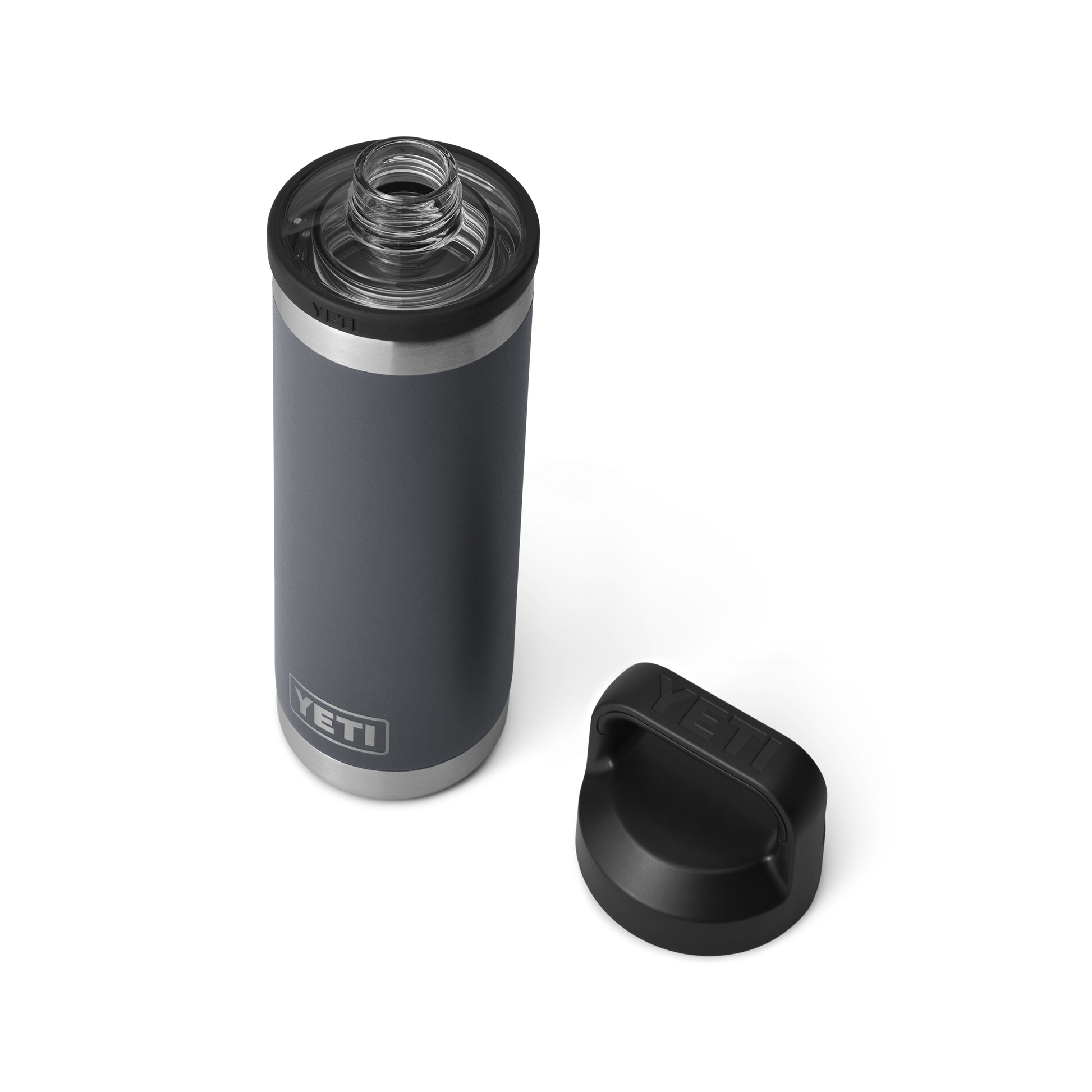 YETI Rambler® 18 oz Flasche (532 ml) Charcoal