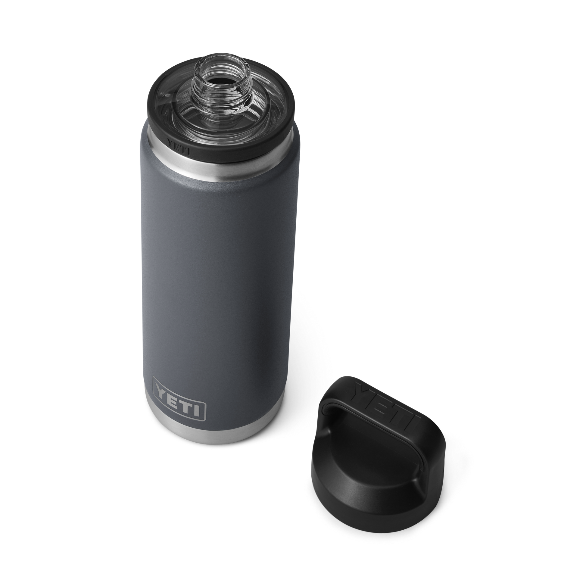 YETI Rambler® 26 oz Flasche mit Chug-Verschluss (760 ml) Charcoal
