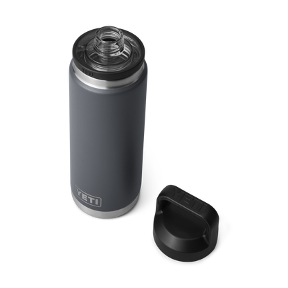 YETI Rambler® 26 oz Flasche mit Chug-Verschluss (760 ml) Charcoal