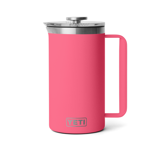YETI Rambler® Stempelkanne mit 34 oz (1L) Fassungsvermögen Tropical Pink