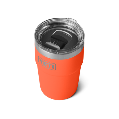YETI Rambler® 16 oz (473 ml) Stapelbarer Becher Papaya