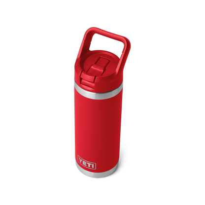 YETI Rambler® 18 oz (532 ml) Flasche Rescue Red