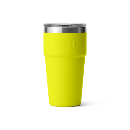 YETI Rambler® Stapelbarer Becher mit 20 oz (591 ml) Fassungsvermögen Firefly Yellow