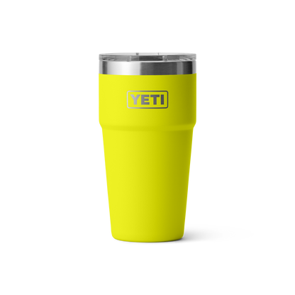YETI Rambler® Stapelbarer Becher mit 20 oz (591 ml) Fassungsvermögen Firefly Yellow