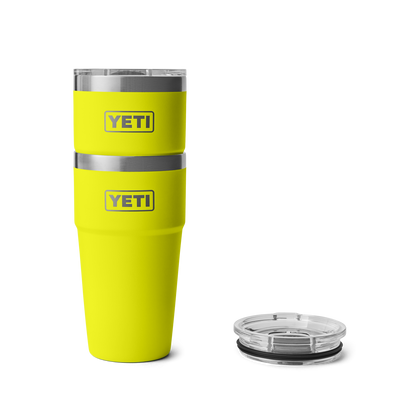 YETI Rambler® Stapelbarer Becher mit 20 oz (591 ml) Fassungsvermögen Firefly Yellow