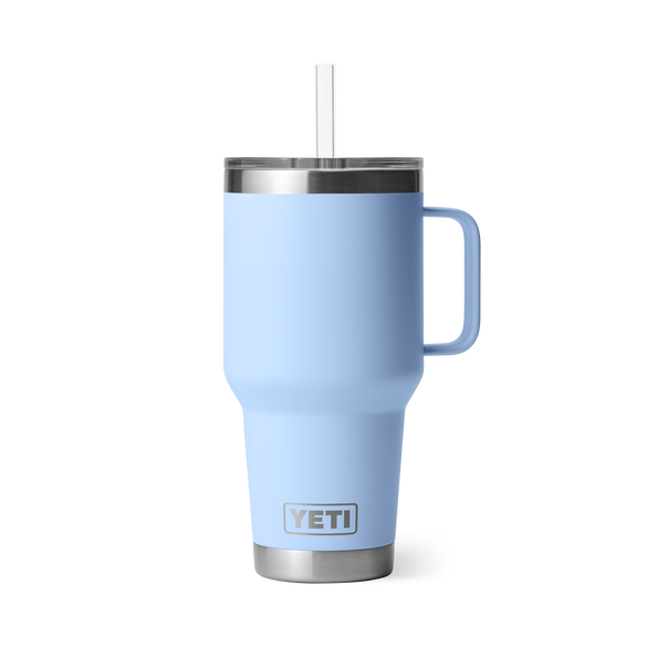YETI Rambler® 35 oz (994 ml) Straw Mug Big Sky Blue