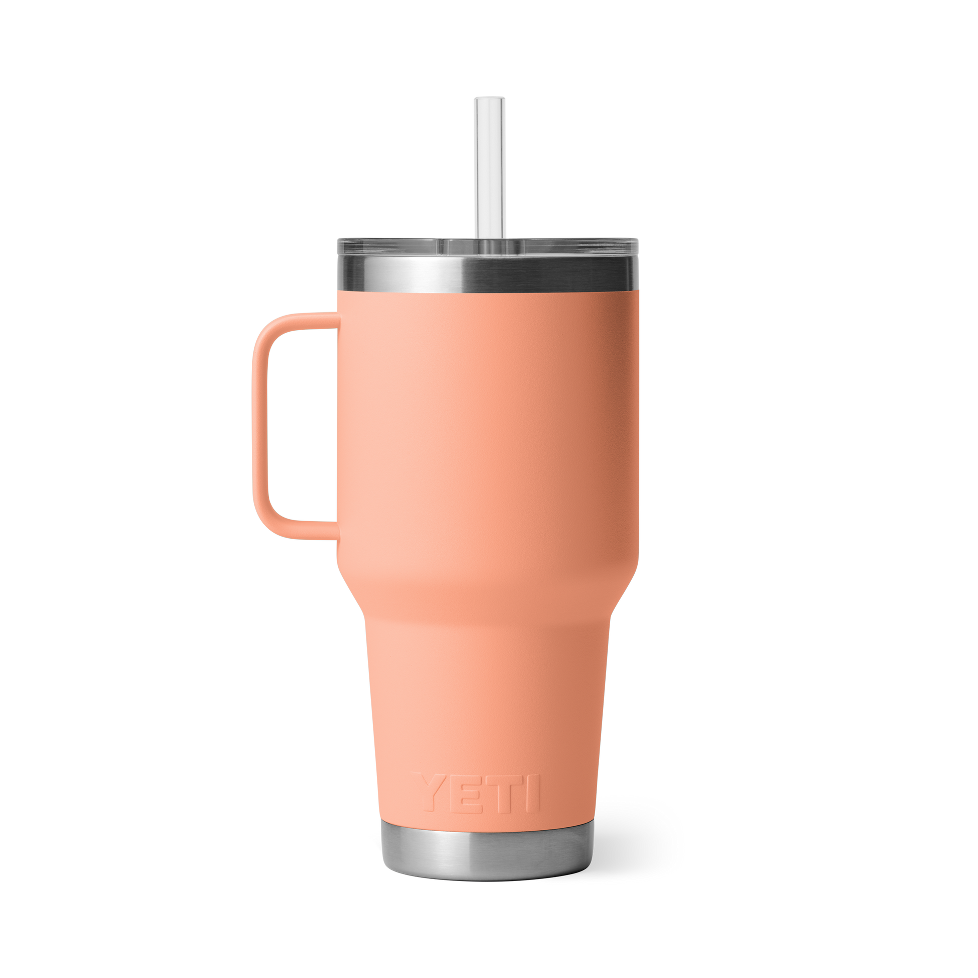 YETI Rambler® 35 oz (994 ml) Trinkbecher Mit Trinkhalm-deckel Lowcountry Peach
