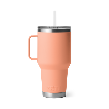 YETI Rambler® 35 oz (994 ml) Trinkbecher Mit Trinkhalm-deckel Lowcountry Peach