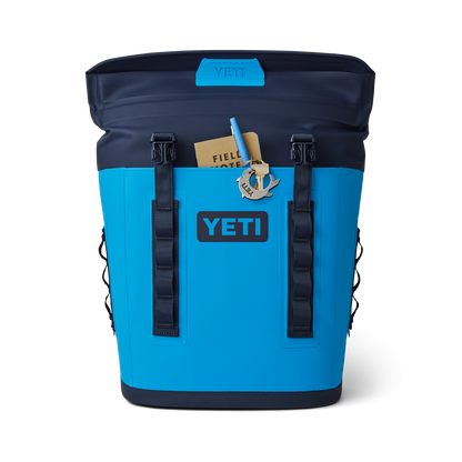 YETI Hopper® M12 Kühltaschen Rucksack Big Wave Blue
