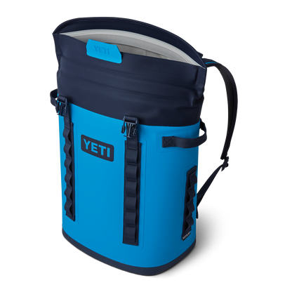 YETI Hopper® M20 Kühltaschen Rucksack Big Wave Blue