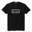 YETI Premium Logo Badge Kurzarm-Shirt Schwarz/Grey